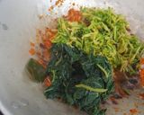 Foto langkah ke 6 dari resep Tumis Bunga dan Daun Pepaya.