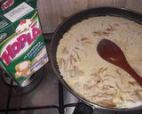 صورة لخطوة 2 من وصفة سباغيتي بالكريم فريش 🍝