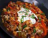 Chili con Carne Variation mit Chorizo Salami & Kichererbsen Rezeptschritt 2 Foto