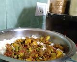 A picture of step 4 of Veg Biryani.