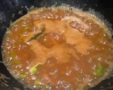 A picture of step 6 of Corn chicken meatball curry.