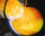 A picture of step 1 of Mango jelly dessert.