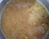A picture of step 5 of Black yellow dal.