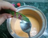 A picture of step 1 of Instant Jalebis (With Eno).