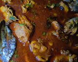 A picture of step 1 of Chicken Masala.