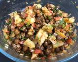 Savory Chana-Aloo Chaat