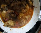 A picture of step 2 of Methi Chicken.