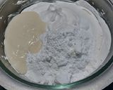 A picture of step 2 of Blueberry cheesecake icecream.