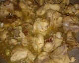 A picture of step 3 of Chicken malai handi.