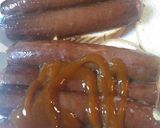 A picture of step 6 of Smoked Sausage and Egg Sandwich.