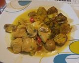 Foto del paso 5 de la receta: Pollo al champiñón con papas