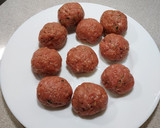 Foto del paso 3 de la receta: Albóndigas de curry y coco (sin nata)