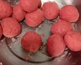 A picture of step 3 of Rice Flour Beetroot Paratha Stuffed With Paneer Mixture.