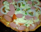 Foto langkah ke 5 dari resep Pizza roti tawar Maknyuss.