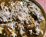A picture of step 18 of Dhaba Style Palak Paneer.