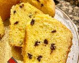 A picture of step 14 of Orange Cake with Chocolate Chips.