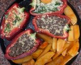 Foto del paso 6 de la receta: Morrones rellenos con papas rústicas