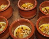 Foto del paso 7 de la receta: Natillas de chufa, yogur y menestra de fruta