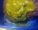 Foto del paso 1 de la receta: Espaguetis en canasta de hamburguesa casera y picante de tomate