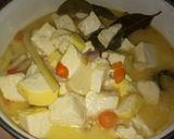 Foto langkah ke 7 dari resep Tahu kuah santan.