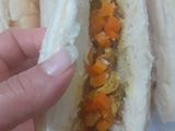 ساندویچ مرغ پنیری در فر😋