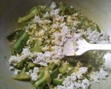 A picture of step 4 of Coconut Ridge Gourd Sabji.