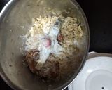 A picture of step 2 of Almond ghee dodhi.