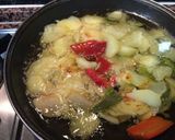 Foto del paso 4 de la receta: Higadillos de pollo con pimientos y patatas a lo pobre