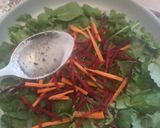A picture of step 3 of Seasonal salad.