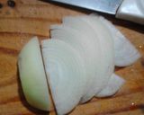 Foto del paso 1 de la receta: Tortilla de zapallitos con jamón al horno