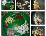 A picture of step 4 of Semolina drink (thari kanji).