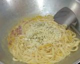 Foto langkah ke 4 dari resep Fettuccine Carbonara.