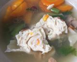 Foto langkah ke 5 dari resep Pangsit Kuah Isi Ayam.