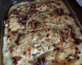 Fehéres-zöldes-rakottasRizses-besameles rakott kelbimbó 💚 recept fázis 4 fotója