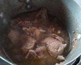 A picture of step 1 of Ogbonor Soup.