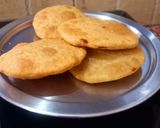 मूंगदाल पुड़ी रेसिपी चरण 5 फोटो