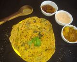 A picture of step 9 of Mint laccha paratha.