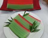 Foto langkah ke 11 dari resep Kue Lapis Pepe Pandan.