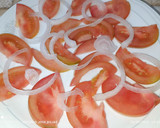 Foto del paso 5 de la receta: Ensalada de tomate 😋😋😋 y champiñones portobello
