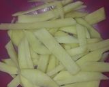 A picture of step 1 of Potato Chips.