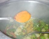 A picture of step 7 of Veg pulao.