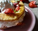 Une image de l'étape 5 de Feuilleté aux fraises.