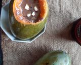 A picture of step 7 of Stuffed Chocolate Mango Kulfi.