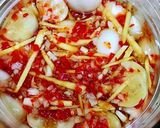 Hình bước làm 2 của món Cách Muối Cà Pháo Nước Mắm Chua Ngọt