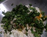A picture of step 2 of Drumstick Leaves Paratha.