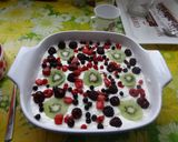 Túrós-gyümölcsös babapiskótás recept fázis 5 fotója