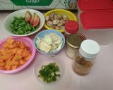 Foto langkah ke 1 dari resep Sop sayur jamur.