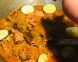 A picture of step 8 of Gondhoraj Chicken or Lebu-Lanka Chicken Curry.