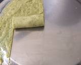 Pudina khandvi recipe step 4 photo