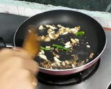 A picture of step 5 of Palak Paneer.